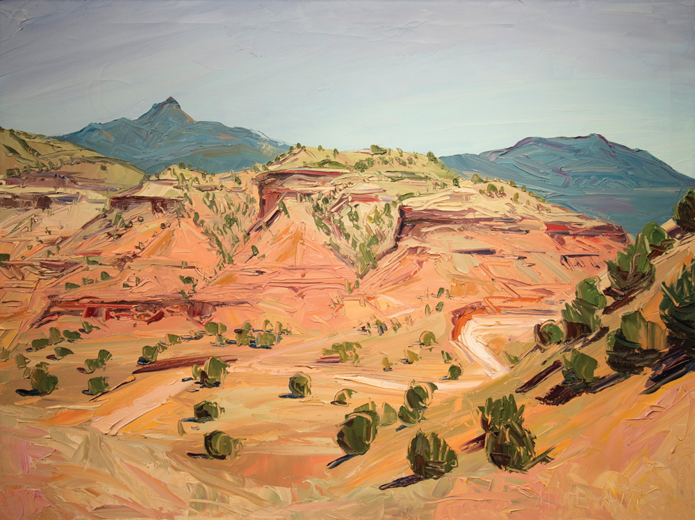 Louisa McElwain, A red Canyon