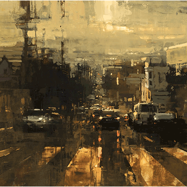 Jeremy Mann, A Passed Afternoon Storm