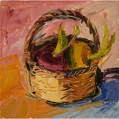 Louisa McElwain, Easter Basket and Onions