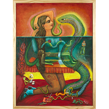 Irene Hardwicke Olivieri, Snake sleepover