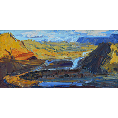 Louisa McElwain, Riverbend, Sundown