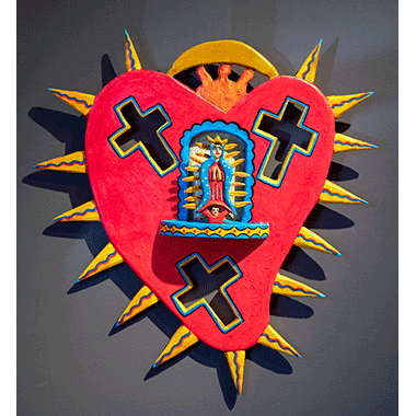 Nicholas Herrera, Corazón de la Virgen de Guadalupe